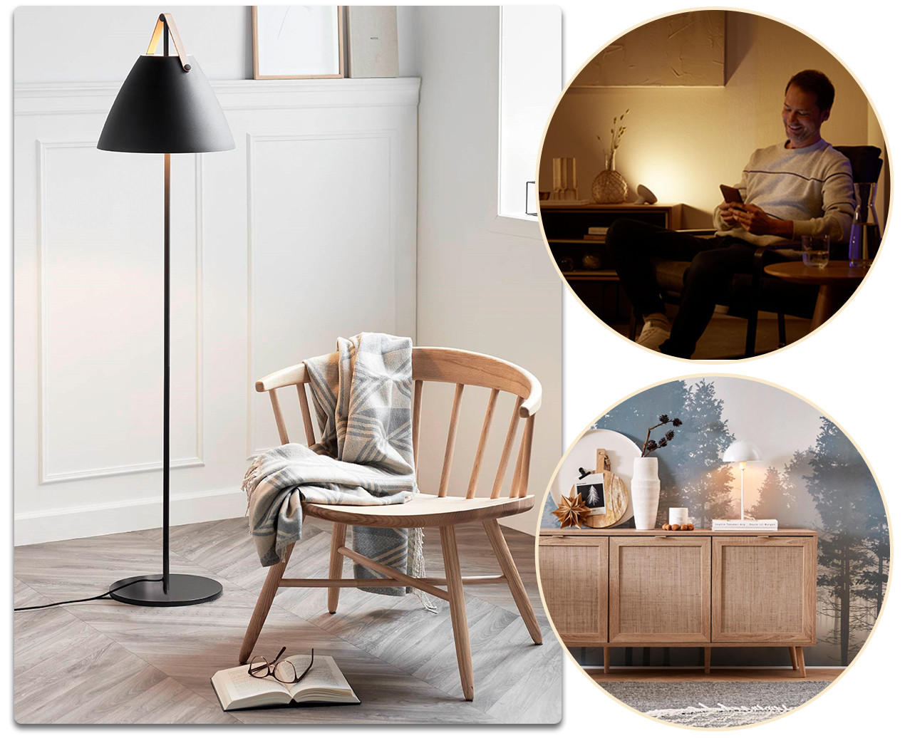 Kleines Wohnzimmer einrichten - Licht