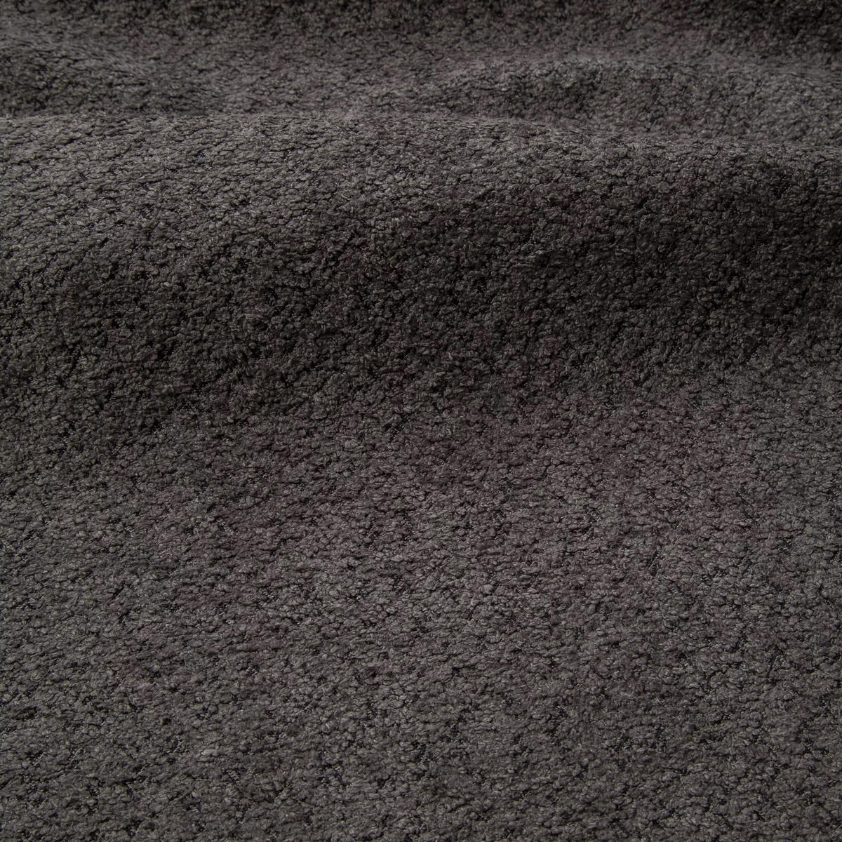 ECKSOFA LINKS SCHLAFSOFA Steinbock Graphitgrau 280cm - Dunkelgrau/Graphitfarben, Textil (165/280cm) - Sia Home