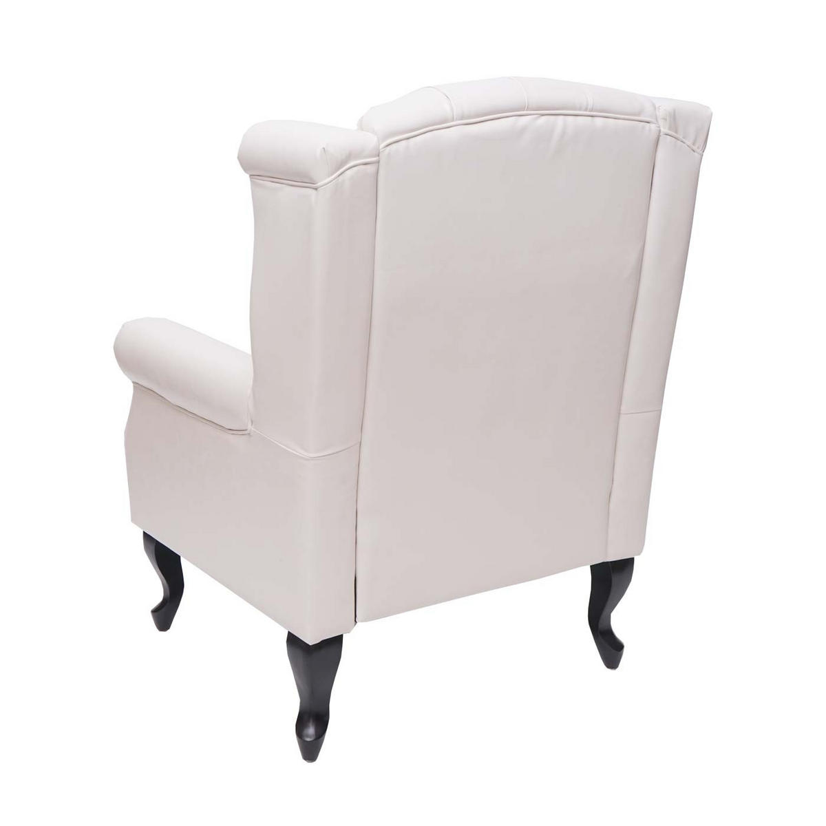 RELAXSESSEL Cremeweiß - Weiß, Textil (75/102/80cm) - MCW
