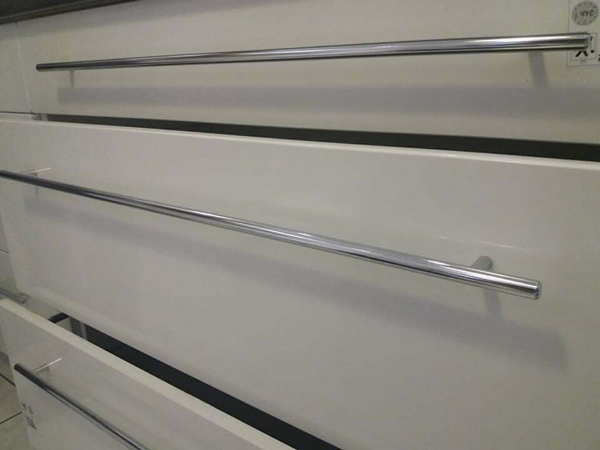 WINKELKÜCHE Platinium grau matt / weiß hochglanz 12-teilig - Weiß/Grau, Holzwerkstoff (105/168/290cm) - Feldmann-Wohnen