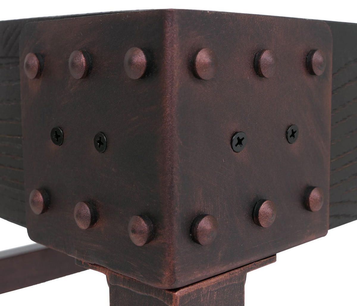 KONSOLENTISCH eckig Schwarz - Schwarz, Holz (31/121/82cm) - MCW