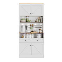 SIDEBOARD Weiß 2 Schubladen 4 Türen - Weiß, Holz (80/175/40cm) - Fortuna Lai