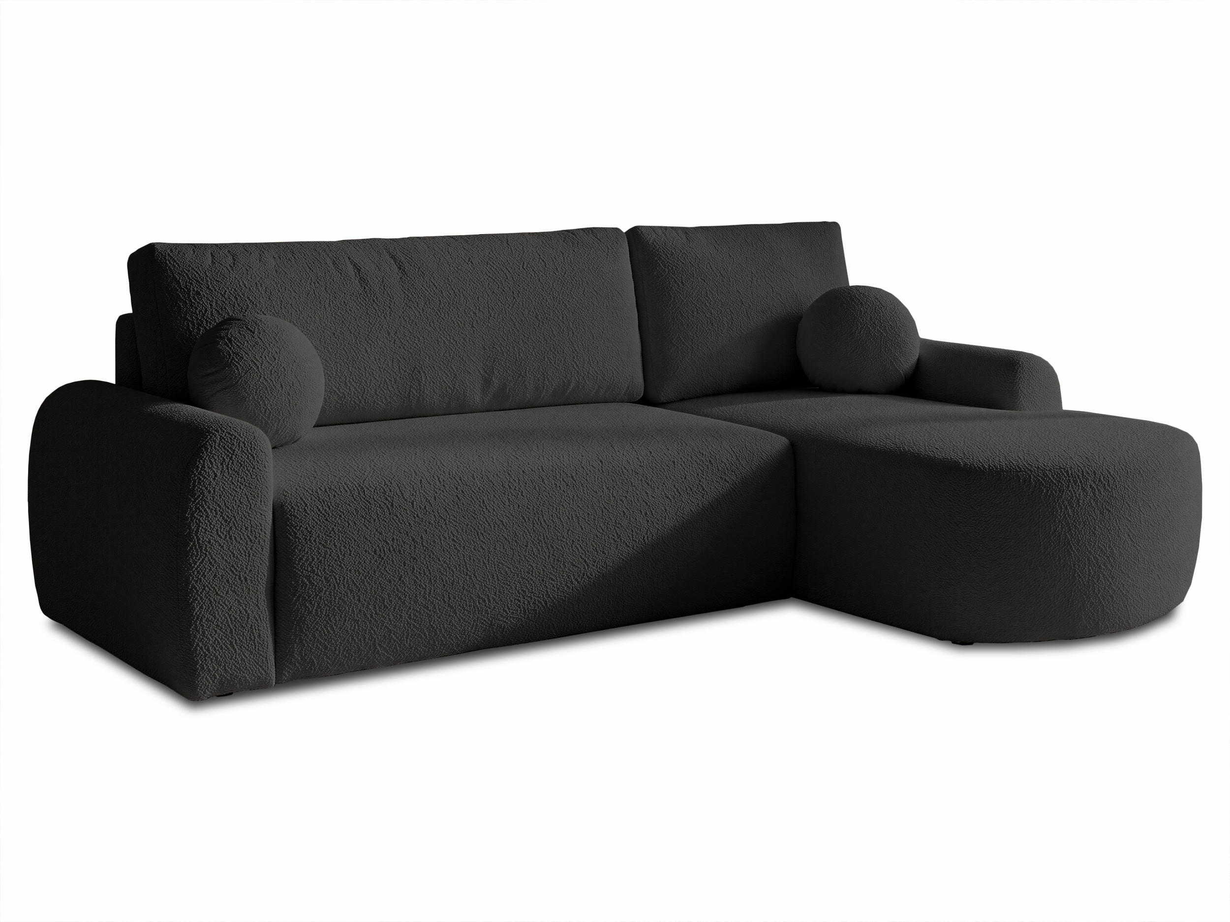 ECKSOFA Jazz, Seite: Rechts - Schwarz, Holz/Textil (160/240cm) - Sofnet