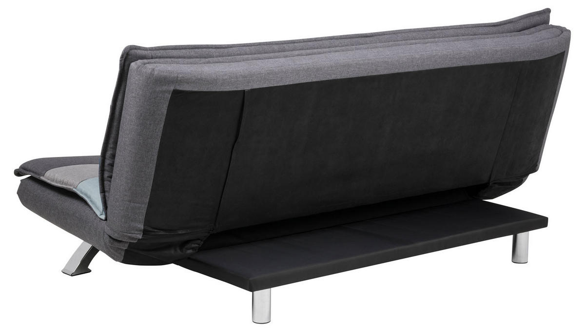 SCHLAFSOFA Patchwork mehrfarbig - Schwarz, Holzwerkstoff (194/91/98cm) - ebuy24