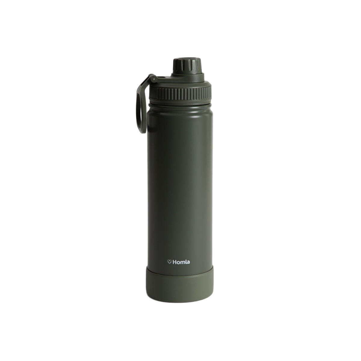 THERMOSFLASCHE Lunare Khaki 660 ml - Grün, Metall (0.66L) - Homla