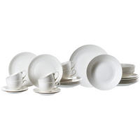 KOMBISERVICE Levi Weiss weiß 30er Set - Weiß, Keramik (2/2/2cm) - Ritzenhoff Breker