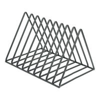 ZEITSCHRIFTENFACH Drup Schwarz - Schwarz, Metall (26/19/18cm) - LOFT42