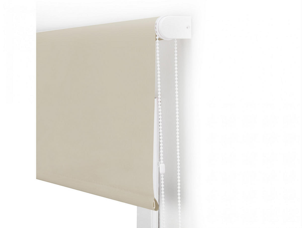 ROLLO Polyester Transluzent CREAM 100x250 - Creme, Textil (100/250/1cm) - Purline