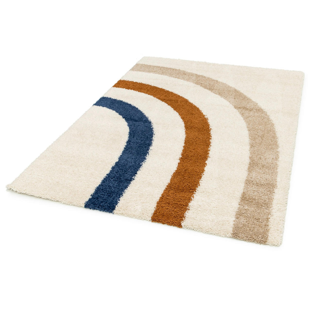 REGENBOGEN Teppich dick und bequem mehrfarbig - Multicolor, Textil (120/170cm) - AFK Living