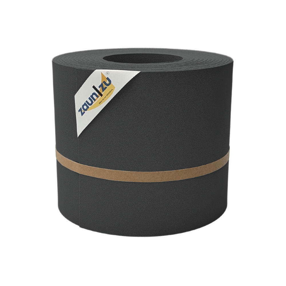 SICHTSCHUTZSTREIFEN Premium für Doppelstabmatten Zaunblende Anthrazit, 26m - Anthrazit, Kunststoff (2600/19cm) - ZAUN|ZU