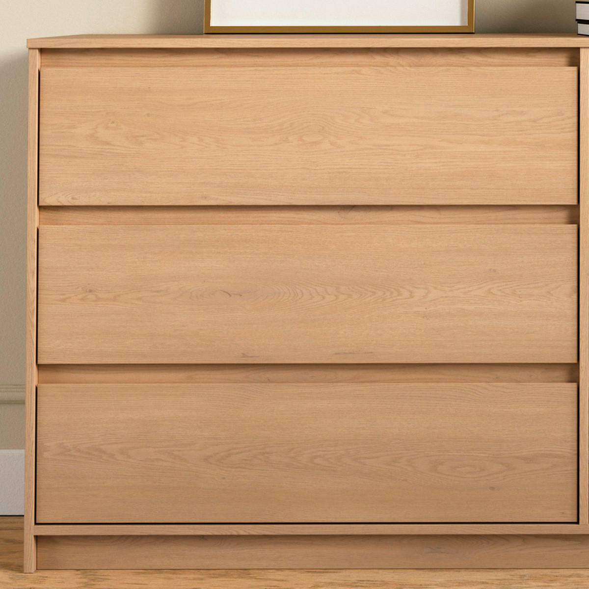 KOMMODE Beck Holz - Braun, Holzwerkstoff (91.5/86.7/39.8cm) - Petits-meubles