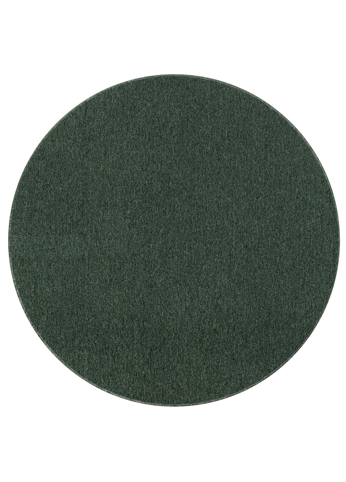 TEPPICH NIZZA Grün, rund 80/80 cm - Grün, Textil (80/80cm) - Tapiso