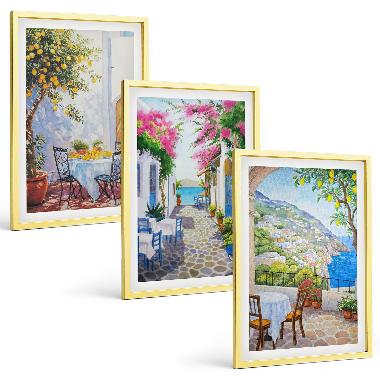 Tulup Bilder Gold 40x60 cm