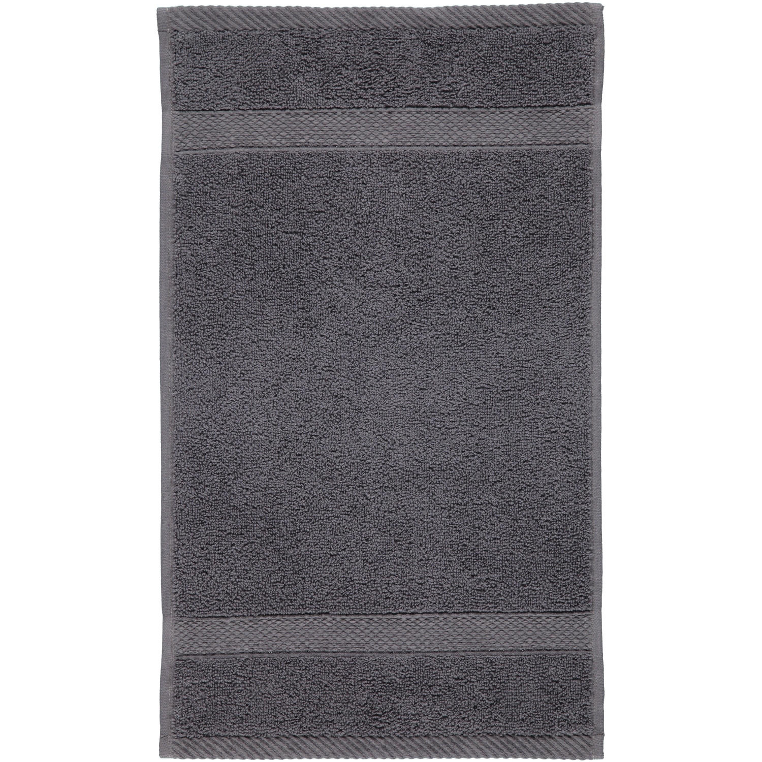 GÄSTETUCH DIAMANT STONE - 072 - Grau, Textil (30/50cm) - Egeria