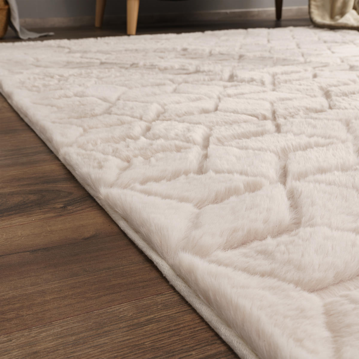 HOCHFLORTEPPICH 160/220 cm Arnheim 745 - Beige, Textil (160/220cm) - Paco Home