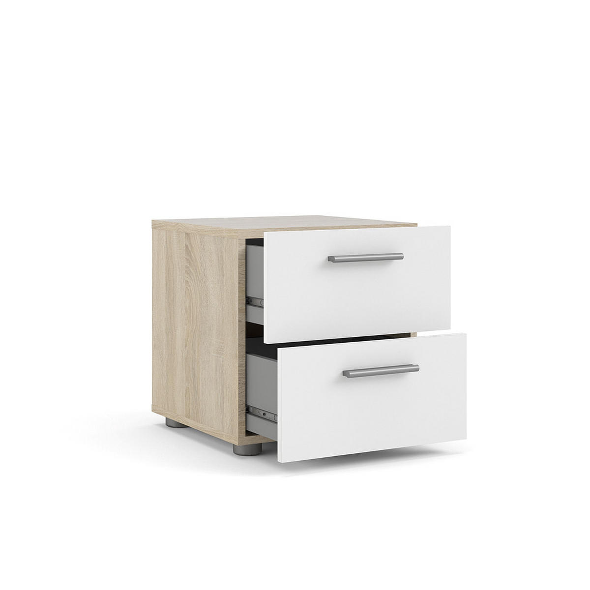 NACHTSCHRANK Eiche - Eiche Wotan, Holzwerkstoff (40/42/40cm) - ebuy24