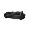 SOFA MOLISA mit Schlaffunktion ITAKA 27 mit Stauraum - Grau, Textil (86/82/246cm) - Bedante