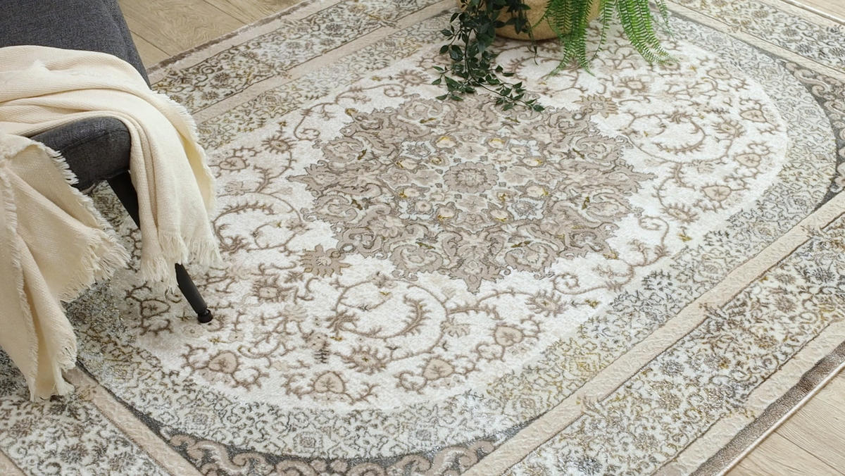 TEPPICH Bliss 80/150 cm - Creme, Textil (80/150cm) - rugsX