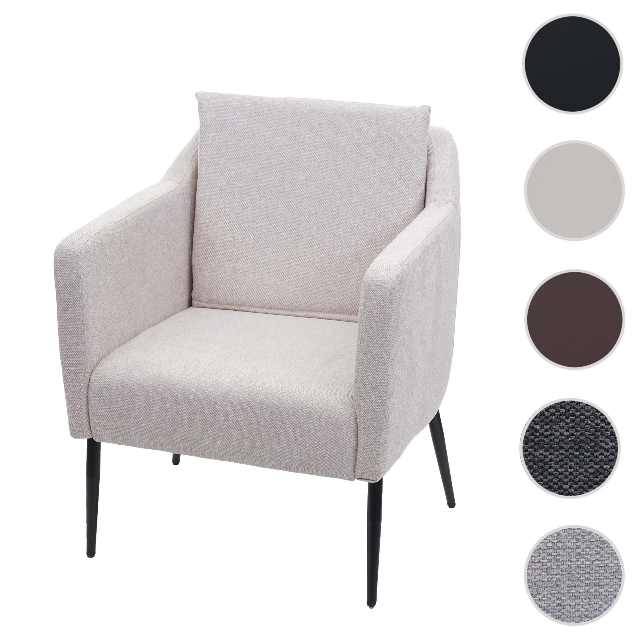Thumbnail - MCW Relaxsessel, Beige, Textil, 70x92x70 cm, Wohnzimmer, Sessel, Polstersessel