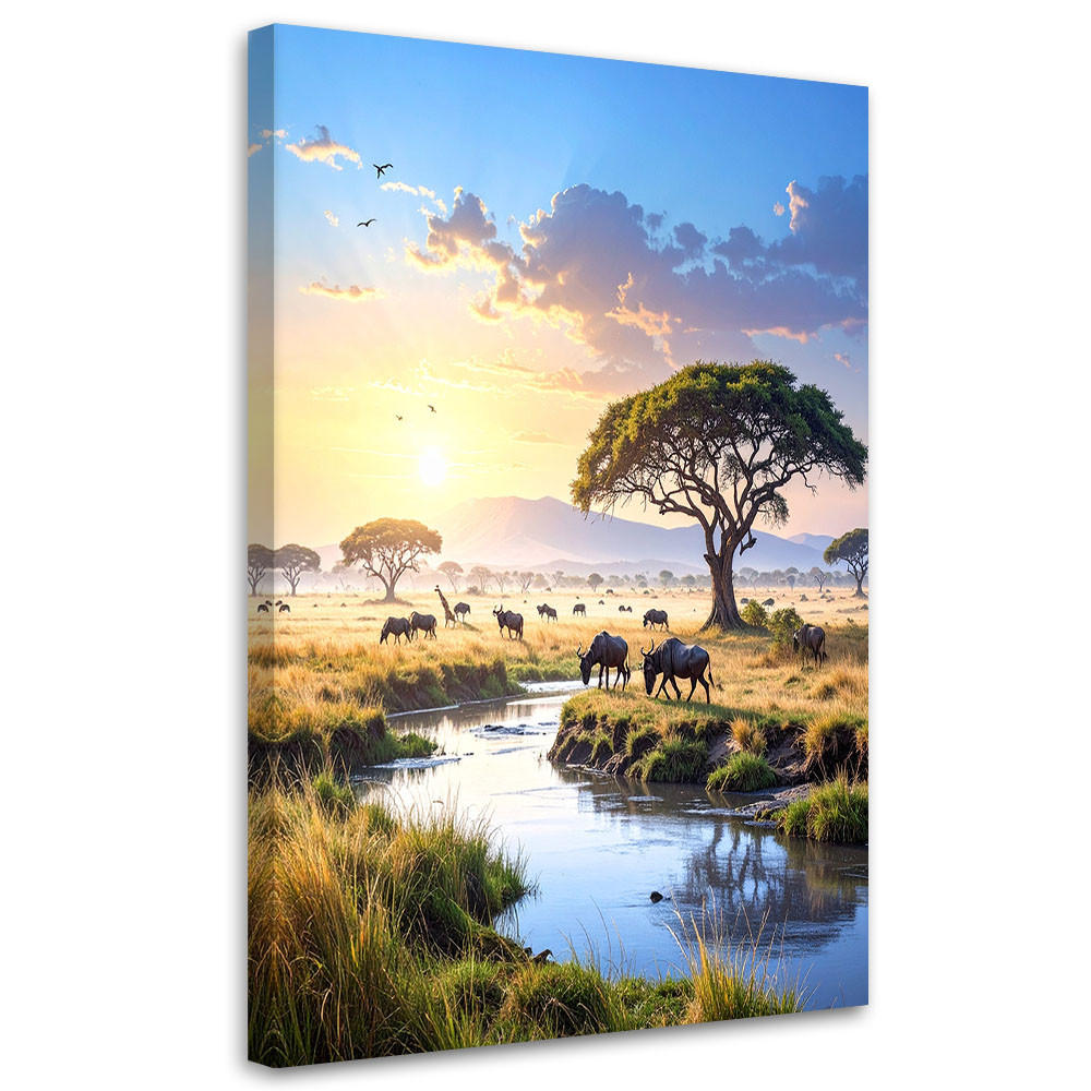Feeby Leinwandbild, Mehrfarbig 40x60 cm
