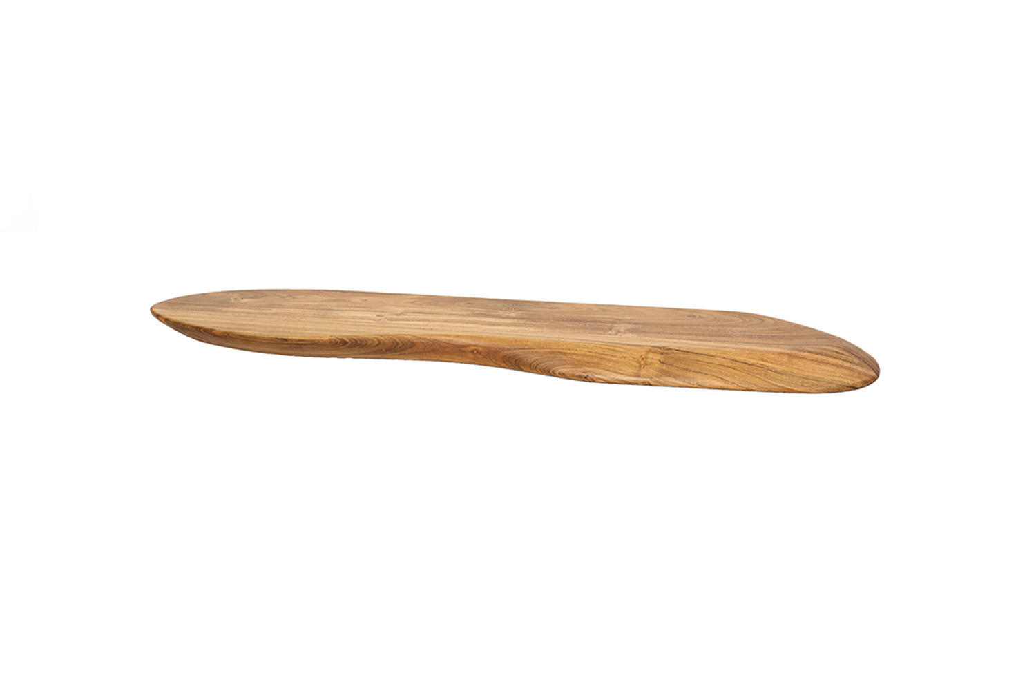 WANDREGAL HUZO Holz Akazie - Naturfarben, Holz (90/4/20cm) - KAWOLA