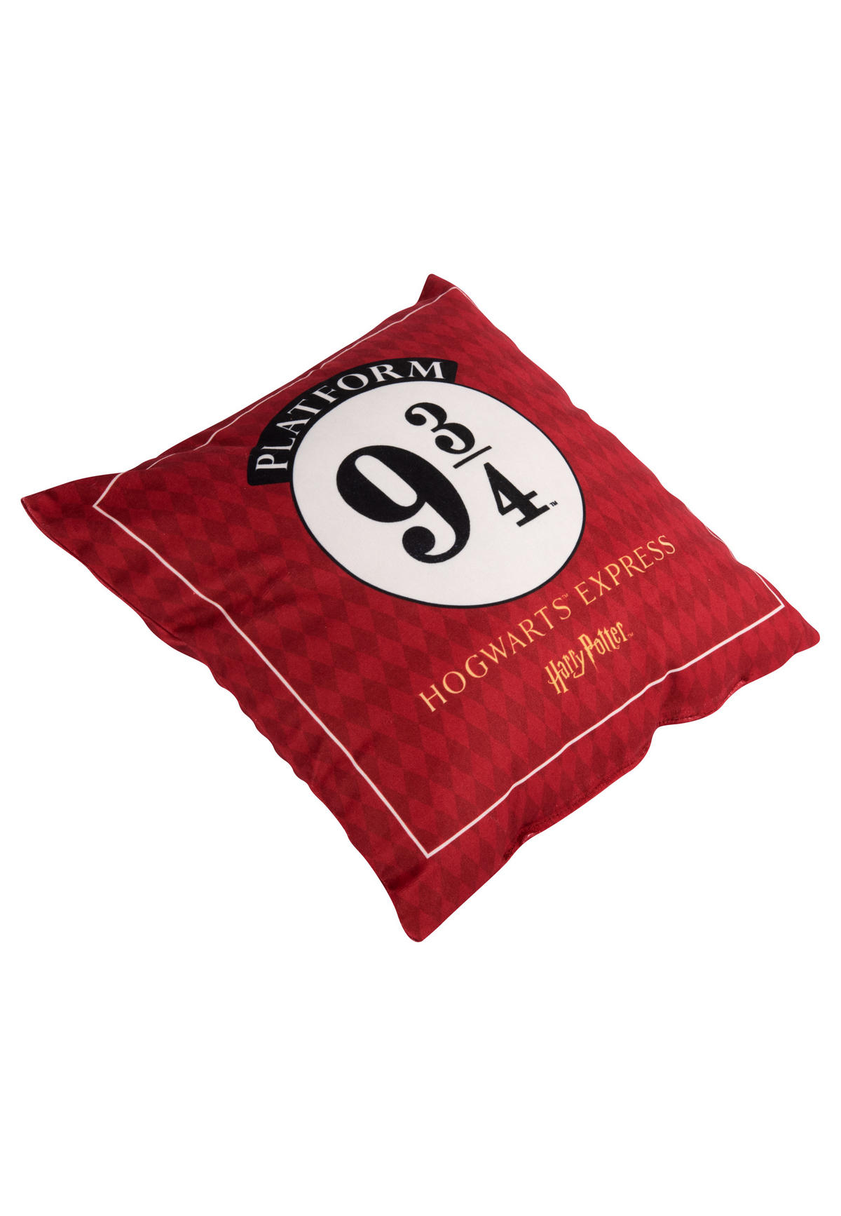 KINDERKISSEN Harry Potter Express 9 3/4 Rot 30x30 cm - Rot, Textil (30/30cm) - United Labels