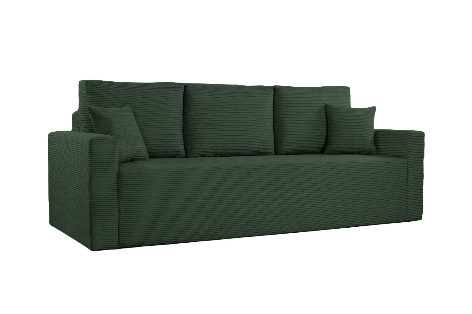 SCHLAFSOFA ZOOM Mit Bettkasten Stoff Zoom Grün - Grün, Holz/Textil (227/90/92cm) - Kaiser Möbel