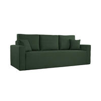 SCHLAFSOFA ZOOM Mit Bettkasten Stoff Zoom Grün - Grün, Holz/Textil (227/90/92cm) - Kaiser Möbel
