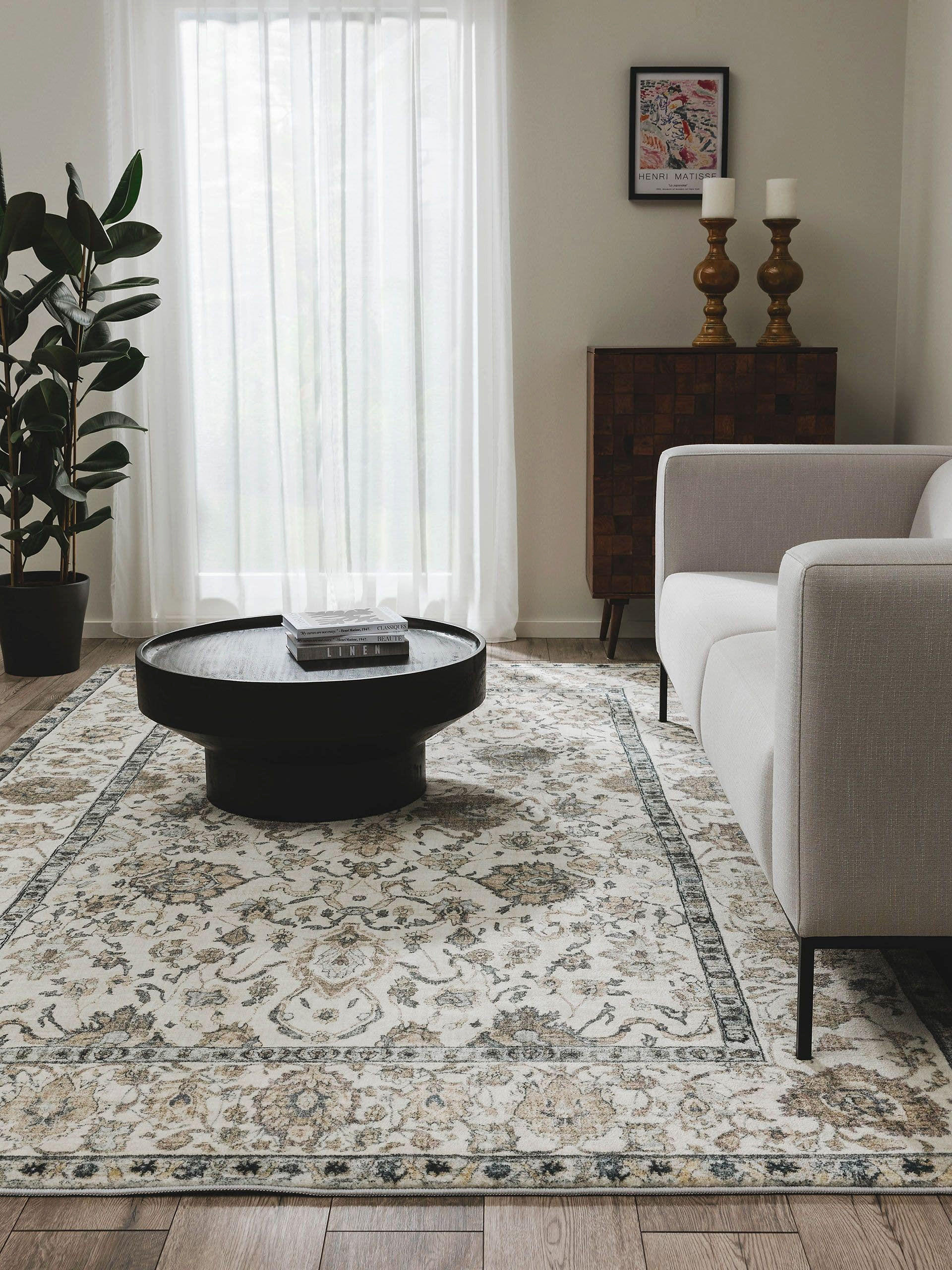 TEPPICH Mara Beige 200x300 cm - Beige, Textil (200/300cm) - benuta Pop