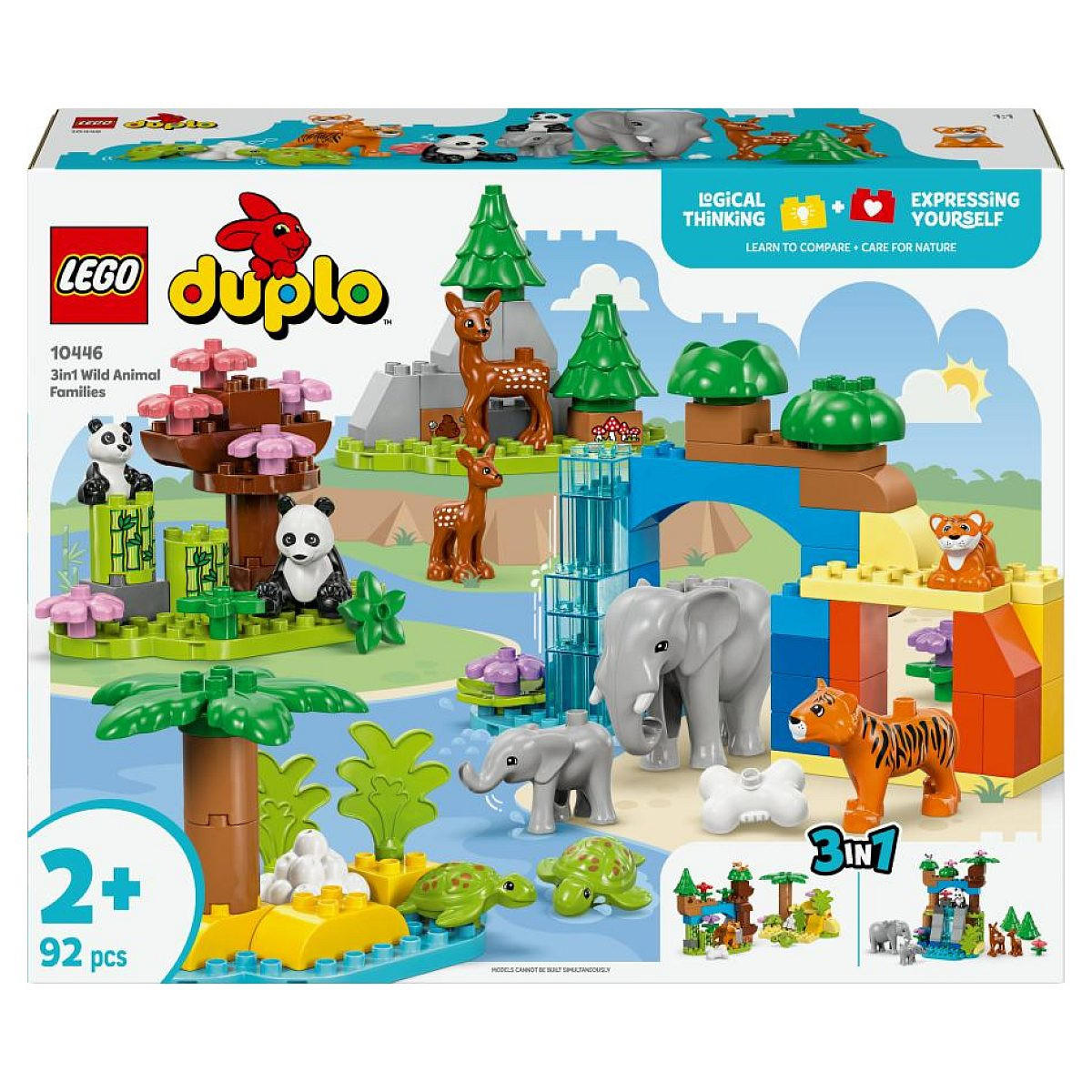 Lego Klemmbausteine Blau 11x38x48 cm