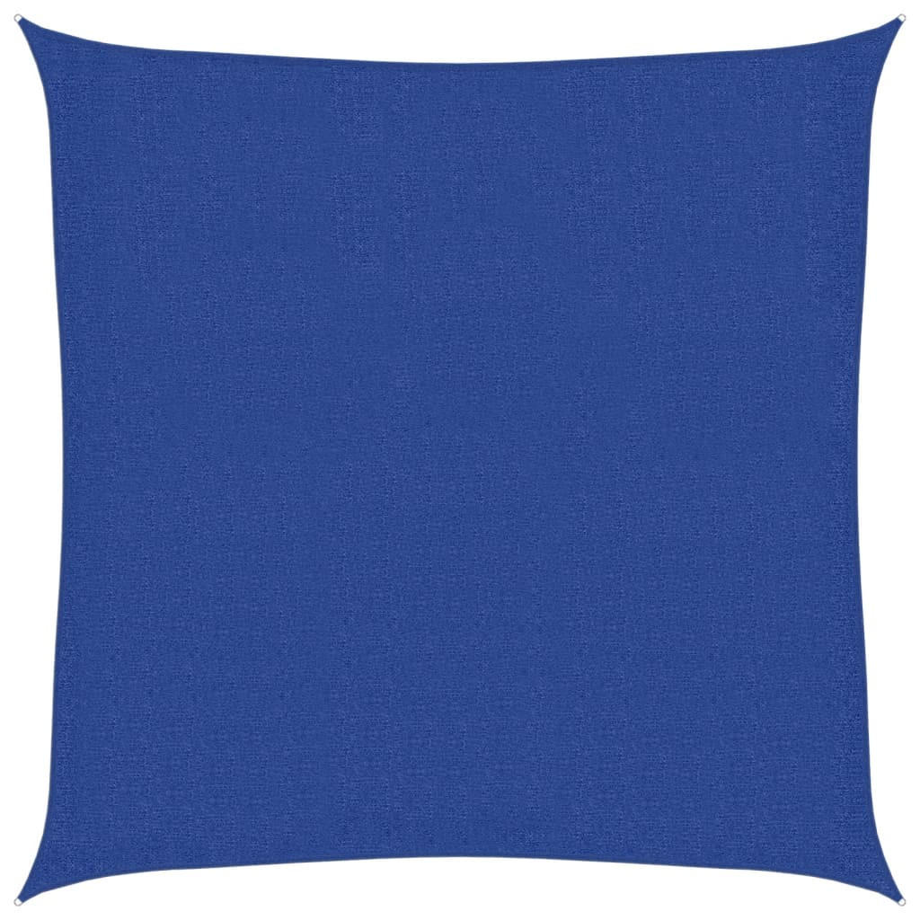 SONNENSEGEL 160 g/m² Blau 2,5x2,5 m HDPE - Blau, Textil (250/250cm) - furnicato