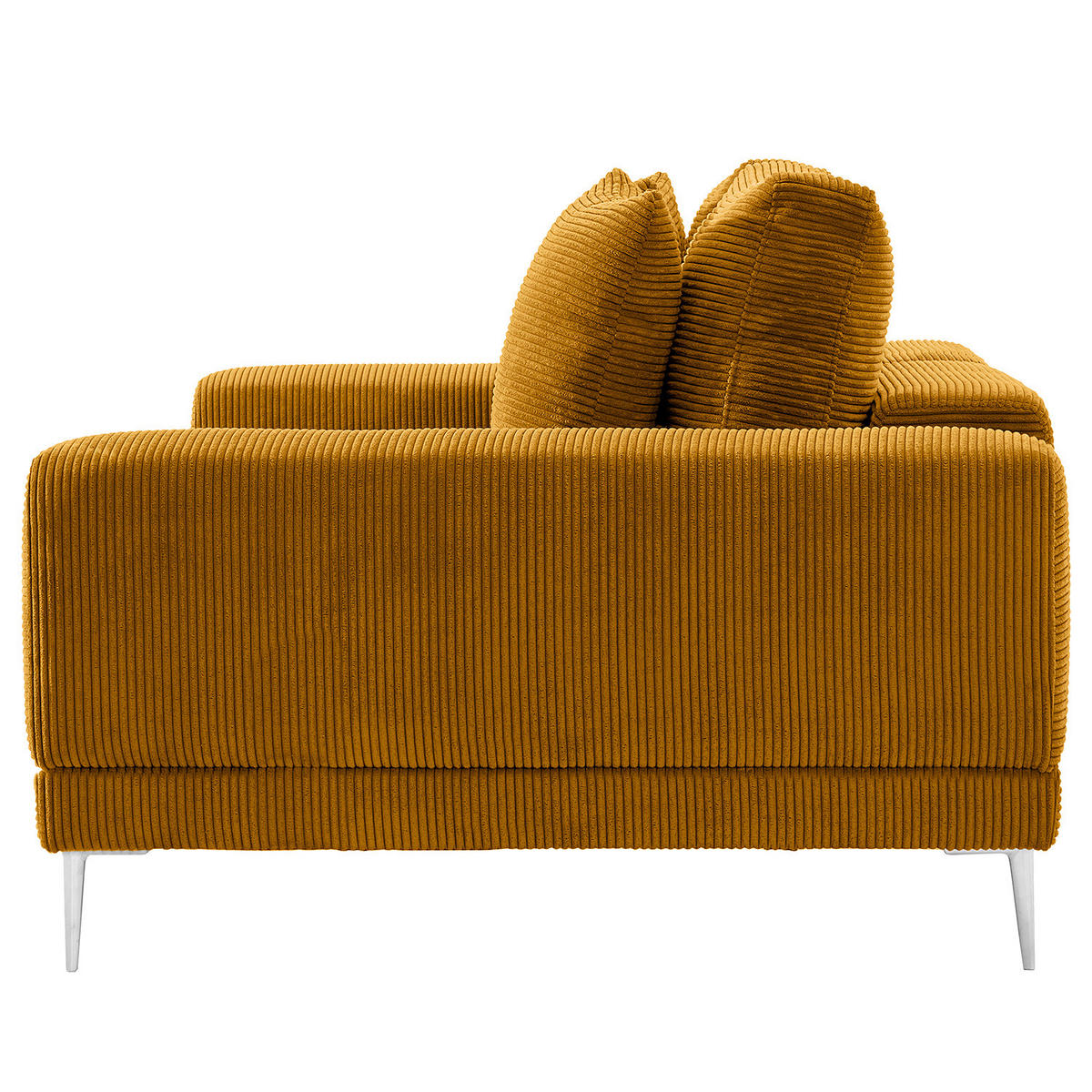 3-SITZER SOFA - Gelb, Textil (243/92/103cm) - home24