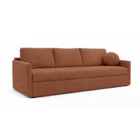 SOFA Ceglasty SISI Mit Schlaffunktion - Orange, Textil (207/90/87cm) - Sepro Meble