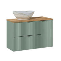 UMÝVADLO 90.4cm Jade Zelená - zelená, kompozitné drevo (90.4/59.5/40cm) - Petits-meubles