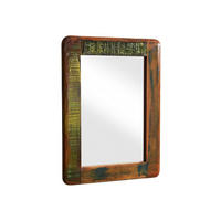 SPIEGEL Altholz 60x80 mehrfarbig lackiert FREEZY #42 - Multicolor, Holz (60/80/3cm) - Massivmoebel24