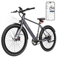 E-BIKE BK19PRO ,IP67 wasserdicht, App-gesteuert - Grau, Metall (78cm) - HITWAY