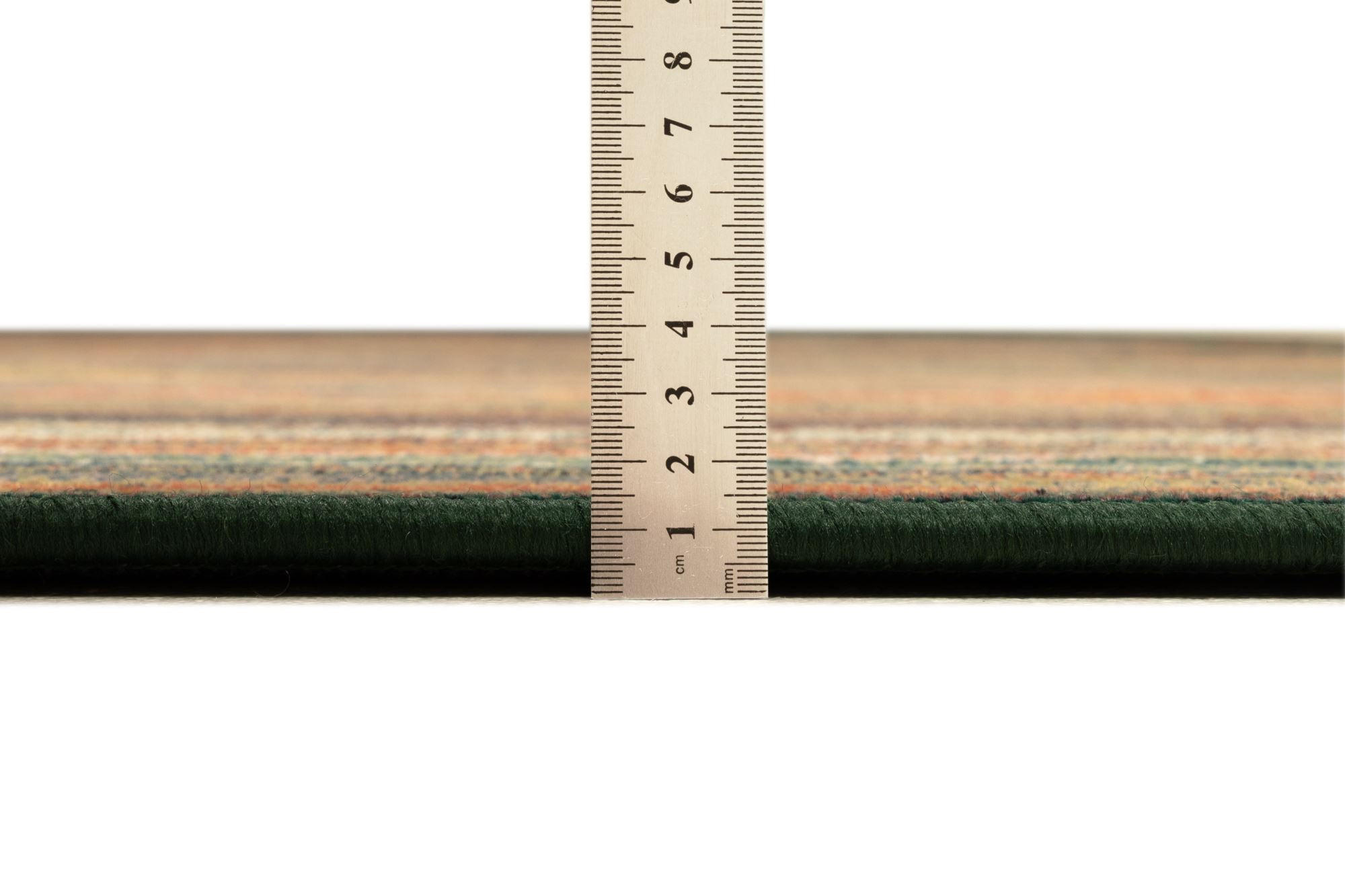 Thumbnail - Theko Webteppich, Mehrfarbig, Textil, Gestreift, Rund, 155x155 cm, Oeko-Tex®, für Fußbodenheizung geeignet, Teppiche & B...
