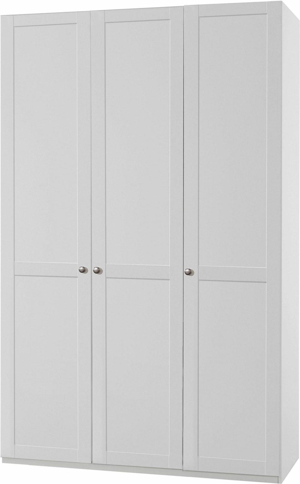 KLEIDERSCHRANK Newport weiß 135 / 58 / 236cm - Weiß, Holz/Holzwerkstoff (135/236/58cm) - Wimex