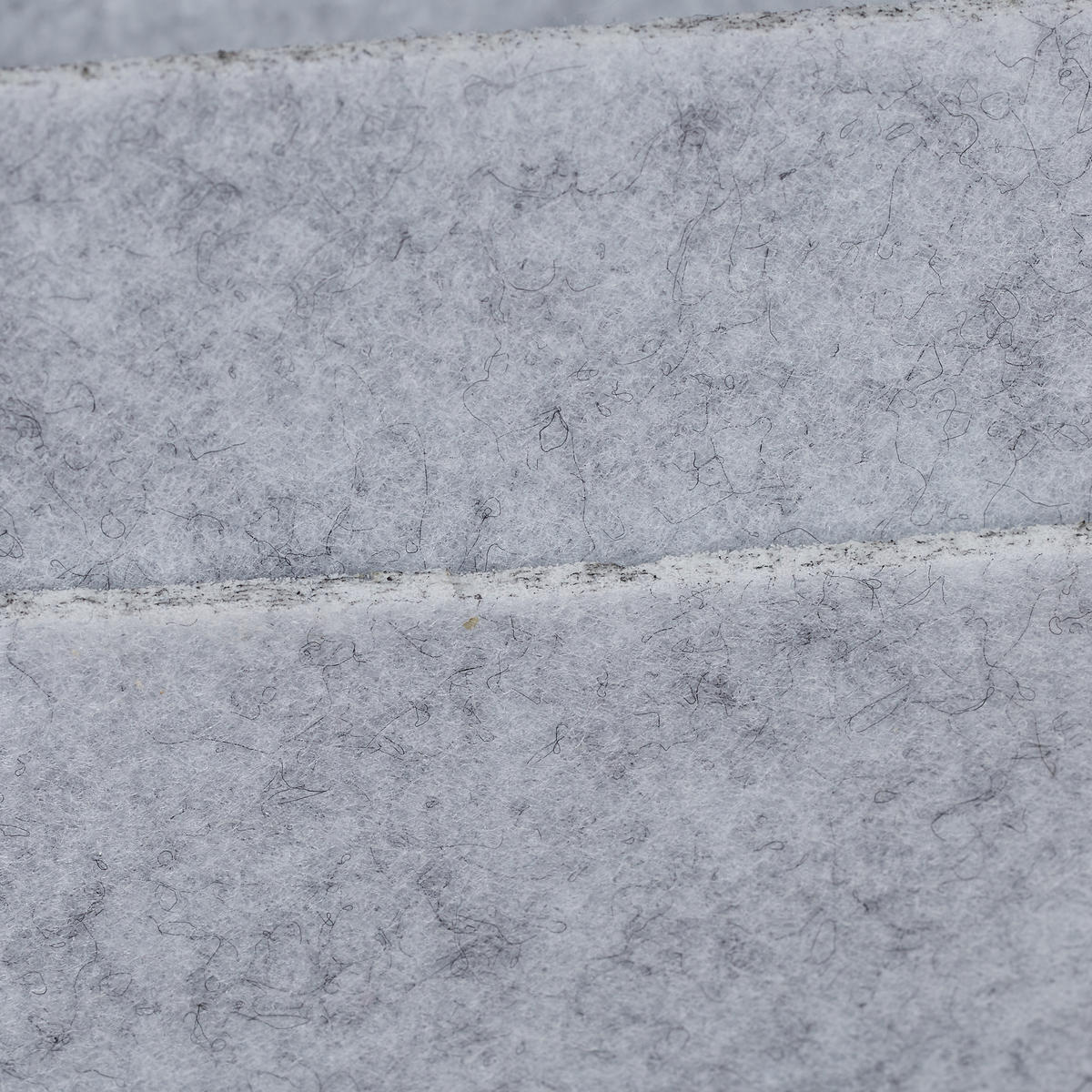 BETTTASCHE - Grau, Textil - Relaxdays