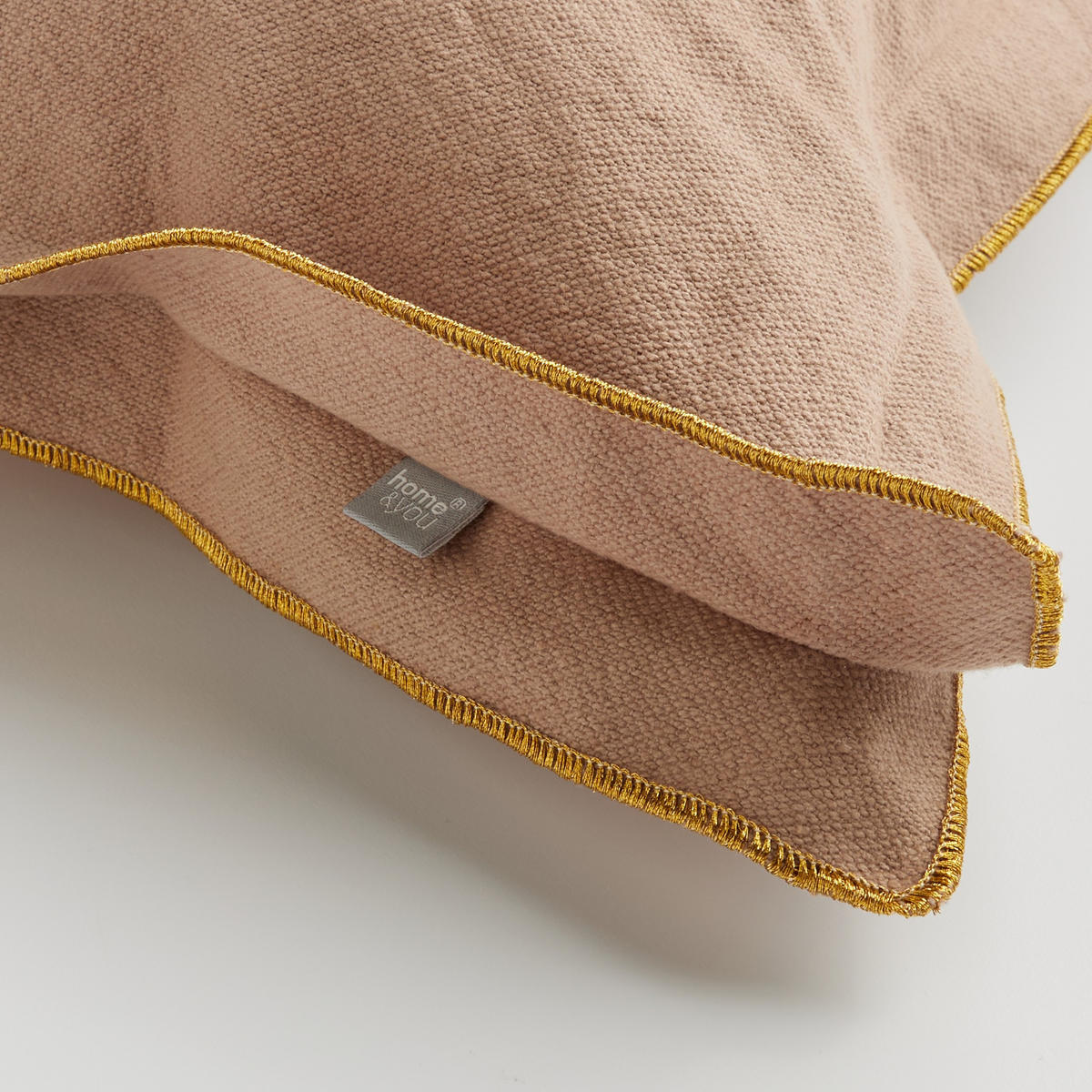 KISSENBEZUG Taromina - Beige, Textil (45/45cm) - home&you