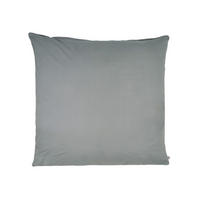 KISSENHÜLLE BasicSoft silber-grau 100% Baumwoll-Jersey 80/80 cm - Grau, Textil (80/80cm) - beties Heimtextil