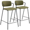 BARHOCKER LÉON Grün 2er-Set - Grün, Kunststoff (48/88/55cm) - Happy Garden