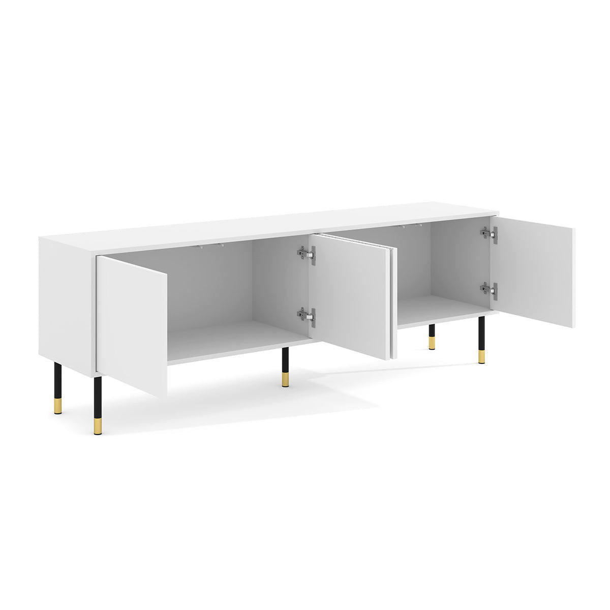 TV ORMARIĆ Aglaé Bijeli - bijela, drvni materijal (180/61/40cm) - Petits-meubles
