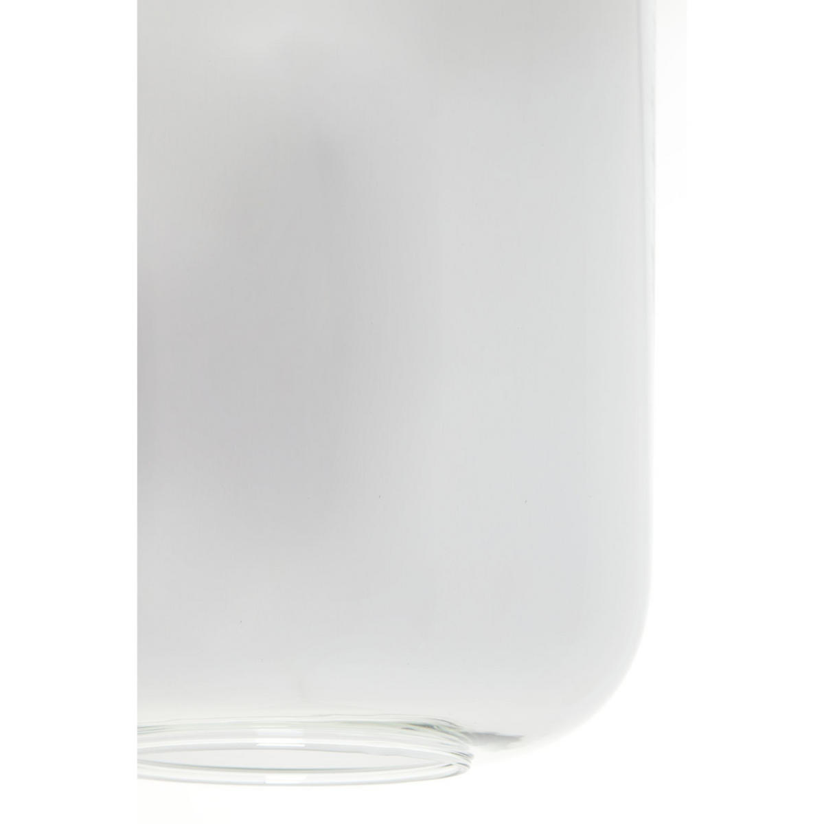 HÄNGELAMPE Lekar Schwarz 100/22/32 cm - Schwarz, Glas (100/22/32cm) - Light & Living