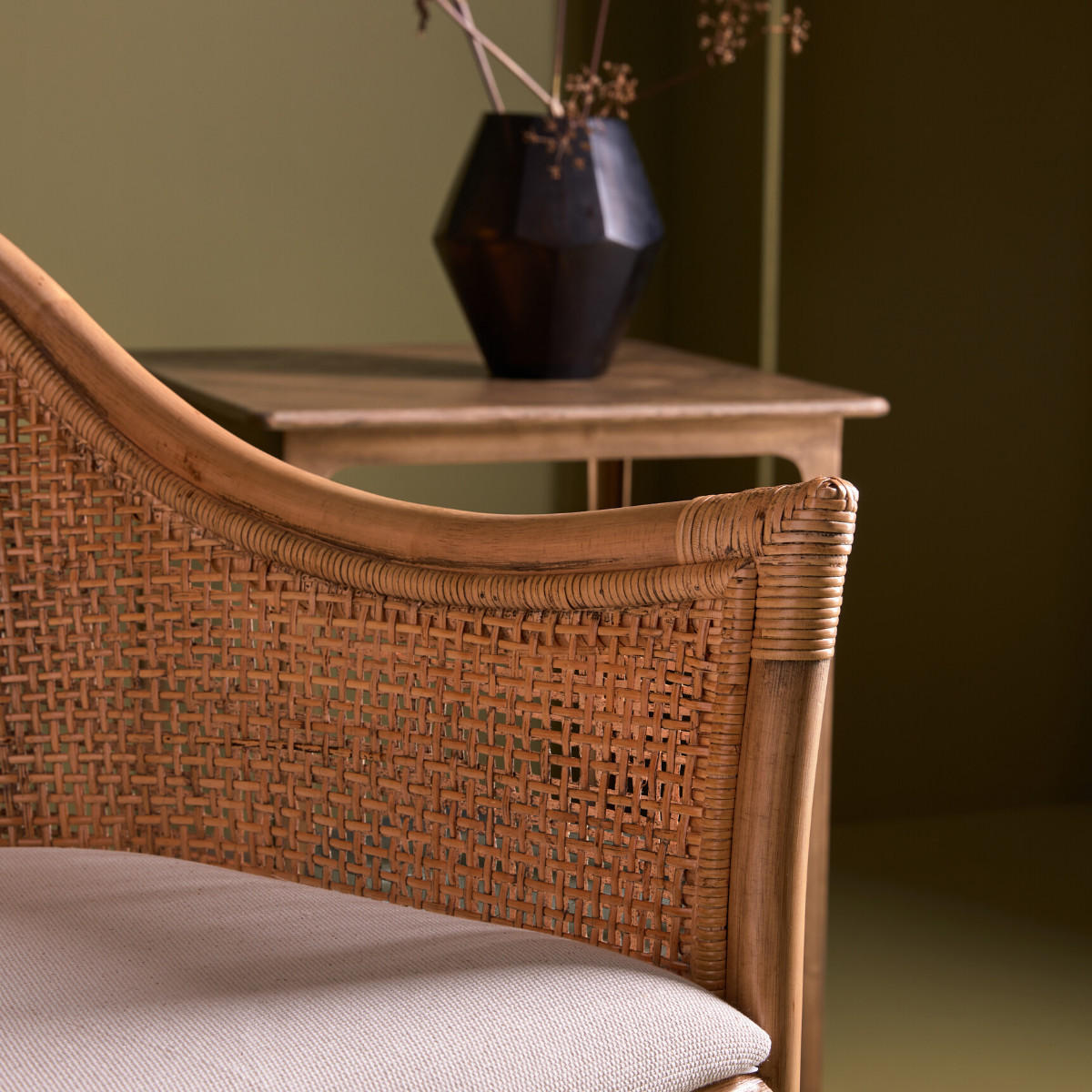 RATTANSTUHL Maurice - Apfelbaumfarben, Naturmaterialien (62/79/58cm) - Signature