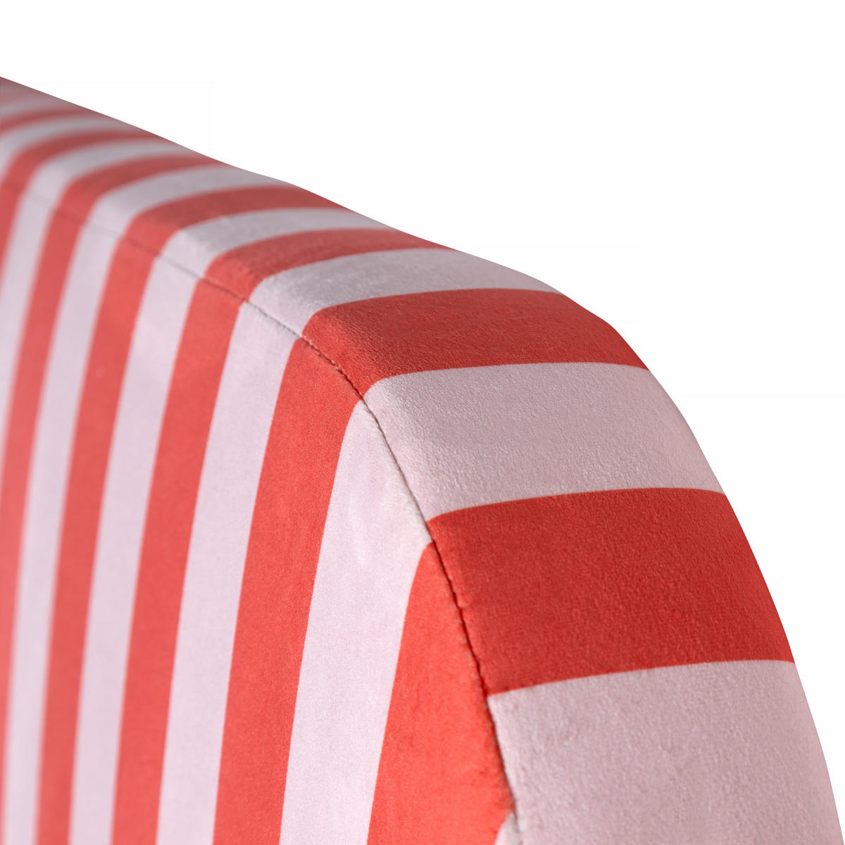 KOPFTEIL aus Samt, rot/rosa 160x97cm EDDIE - Rot, Textil (160/97/8cm) - RNT By Really Nice Things