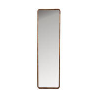 WANDSPIEGEL Nyko Spiegel/ Rechteckig 120x34 cm Braun - Beige, Holz (34/120/4cm) - Housecraft Living