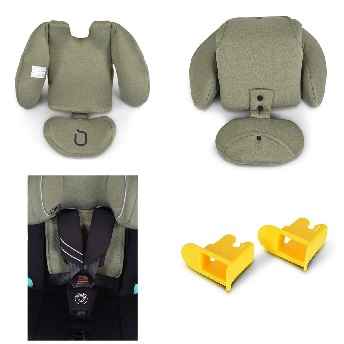 KINDERSITZ i-Size Quill grün (40-150cm) Gruppe 0/1/2/3, Isofix, 360° drehbar - Grün, Kunststoff (45/69/53cm) - Cangaroo