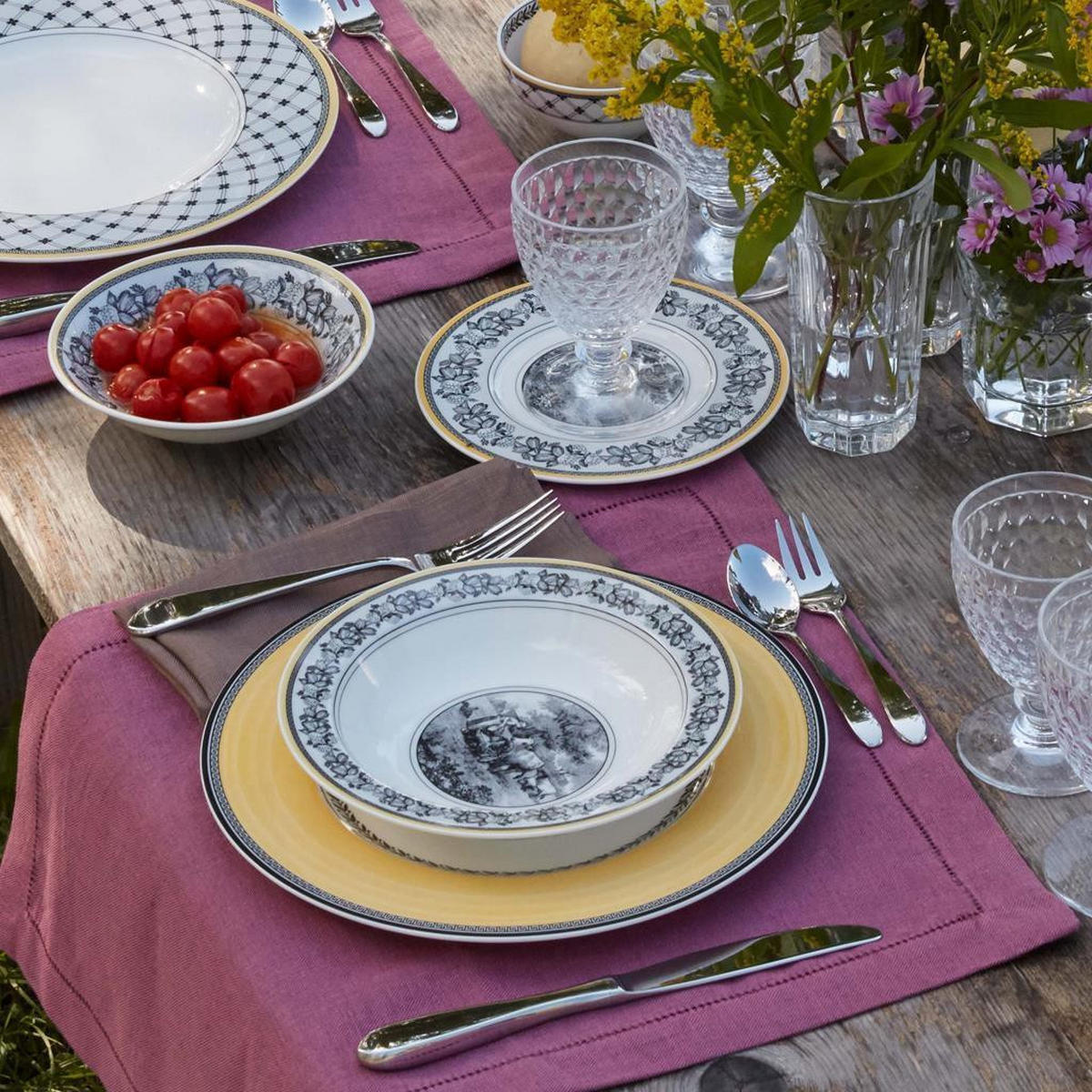 SALATSCHALEN Audun Ferme bunt ø 19,9 cm 6er Set - Multicolor, Keramik (19cm) - Villeroy & Boch