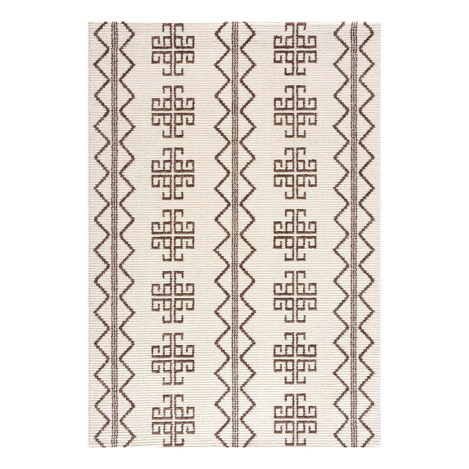 KURZFLOR-TEPPICH April 0608 Creme 140x200 cm - Creme, Textil (140/200cm) - carpet city